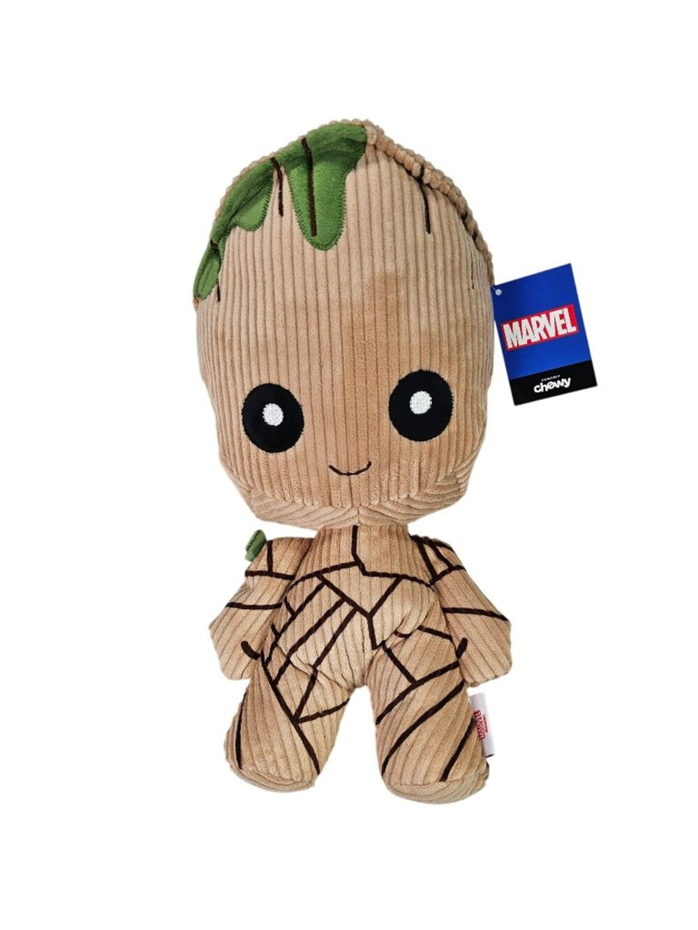 Chewy Exclusive Marvel Groot 12" Plush Dog Chew Toy Large Stuffed Animal